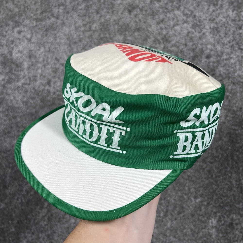 Vintage 1980s SKOAL BANDIT Painter Hat Tobacco Cigarettes Promo Cap "excellent"